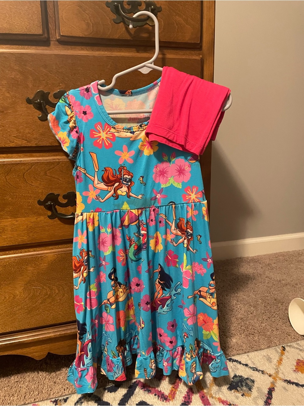 Junebug Bamboo Beach Princesses Twirl and Shorts